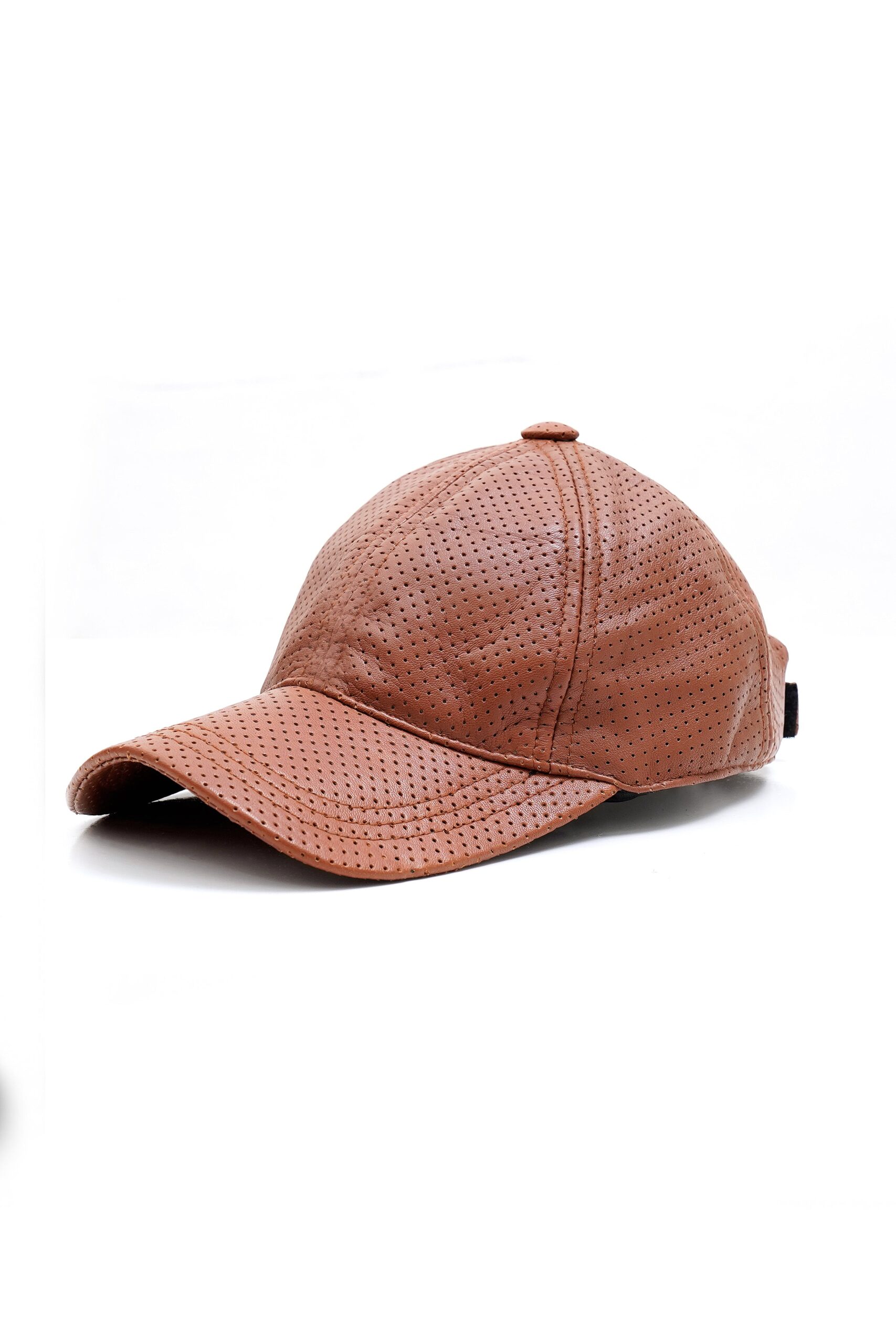 123_ab8cb712-585d-42d1-8449-afad805f53db.jpg Breathable Sheep Leather Adjustable Baseball Cap // Unisex - Image 1
