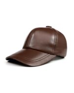 Genuine Sheep Leather Adjustable Baseball Cap // Unisex - Image 3