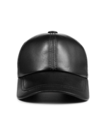 Genuine Sheep Leather Adjustable Baseball Cap // Unisex - Image 2