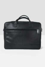 Natural Milled leather slim laptop bag by Kordovan - Image 8