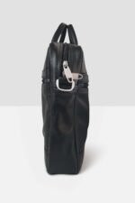 Natural Milled leather slim laptop bag by Kordovan - Image 10