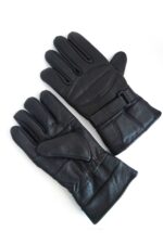 Durable Men's Sheep Leather Winter Gloves // Black - Image 3