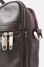 Natural Milled leather slim laptop bag by Kordovan - Image 5