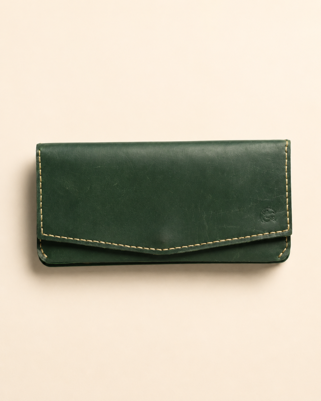 CleopetraGreen1.png The Cleopatra Handcrafted Ladies Wallet - Image 1