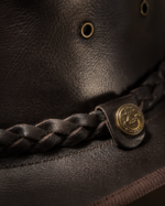 Crushable Premium Genuine Leather Western Cowboy Hat - Image 4