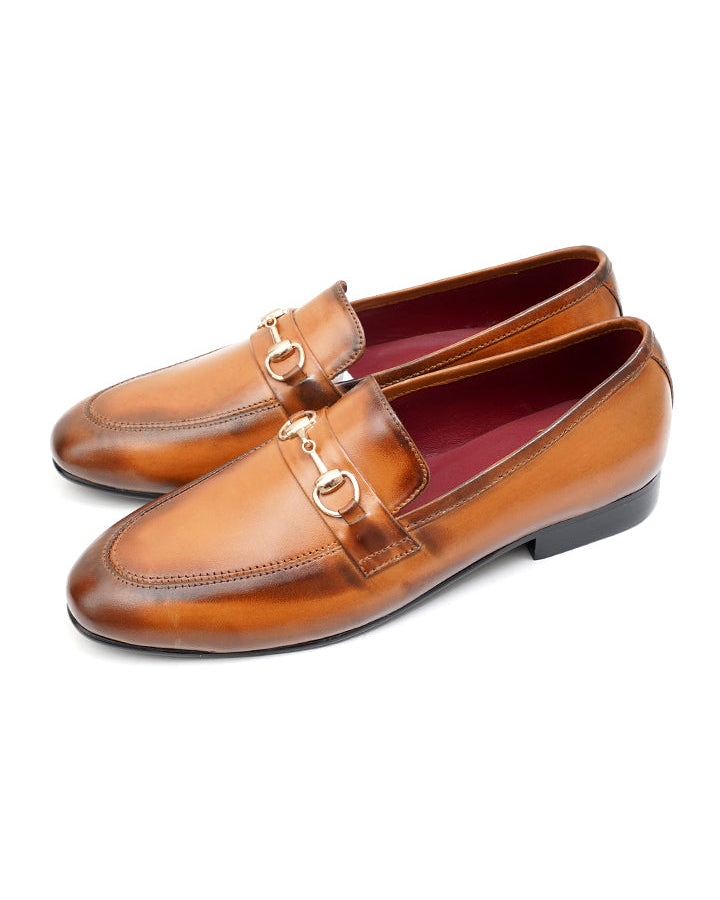 DSC00323.jpg LIONEL Loafer Moccasin // Tan - Image 1