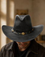 KORDOVAN's Clifford Cowboy Hat // Faded Black - Image 2