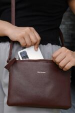 Diana Cross-body Bag // Pebbled Leather - Image 3