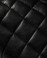 Nightfall | Men's Diamond Quilted Black Leather Biker Jacket - Image 4