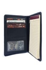 Mini Leather Folio // Note Pad Organizer - Image 5