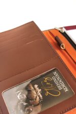 Mini Leather Folio // Note Pad Organizer - Image 12