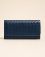The Nova // Weaved Leather Wallet & Clutch - Image 6