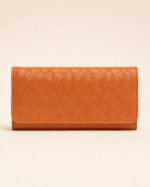 The Nova // Weaved Leather Wallet & Clutch - Image 7