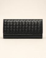 The Nova // Weaved Leather Wallet & Clutch