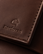 Plain Bifold Nappa Leather Wallet - Image 4