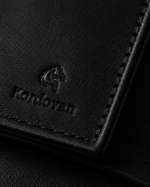 Plain Bifold Nappa Leather Wallet - Image 9