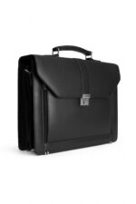 The Executive Leather Briefcase Office Bag With Laptop Compartment - Image 10