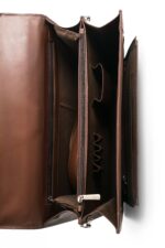 The Executive Leather Briefcase Office Bag With Laptop Compartment - Image 6